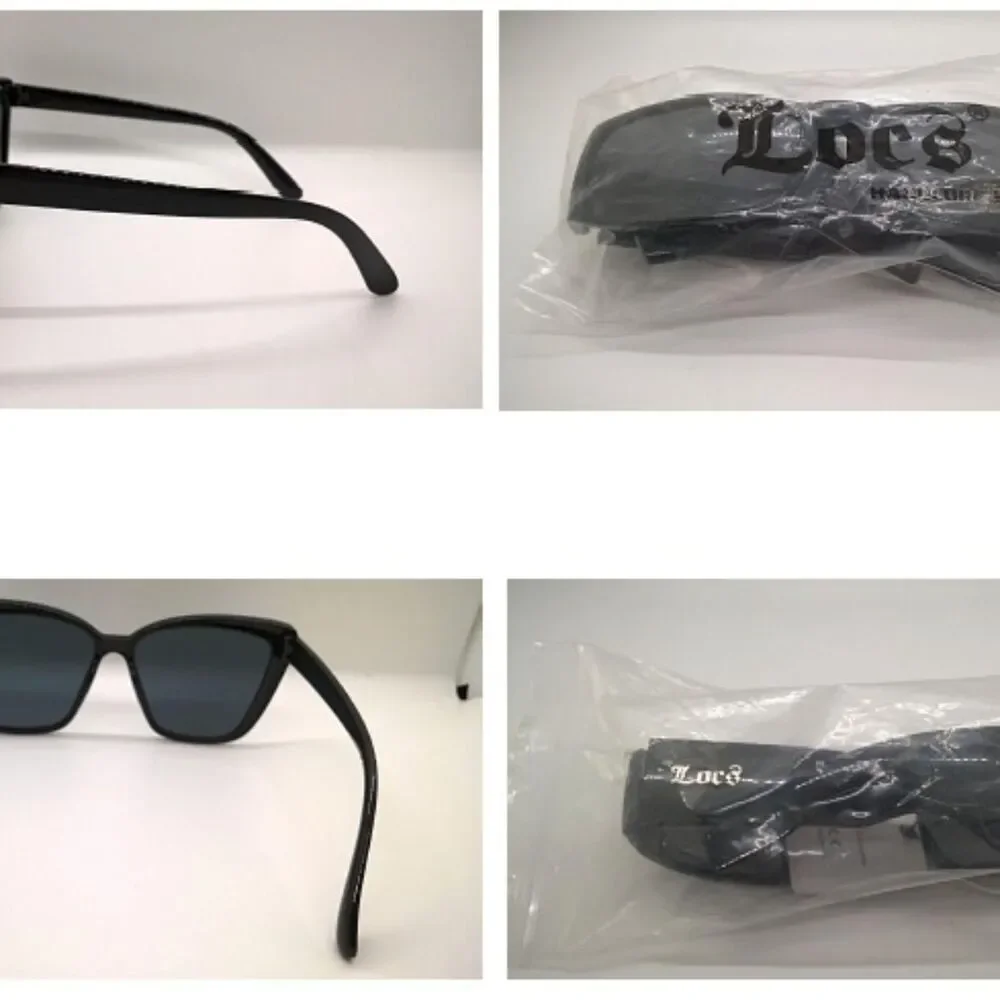 Unbranded Men's Blue and Black Sunglasses